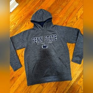 Penn State PSU gray Athletic Hoodie Sweatshirt